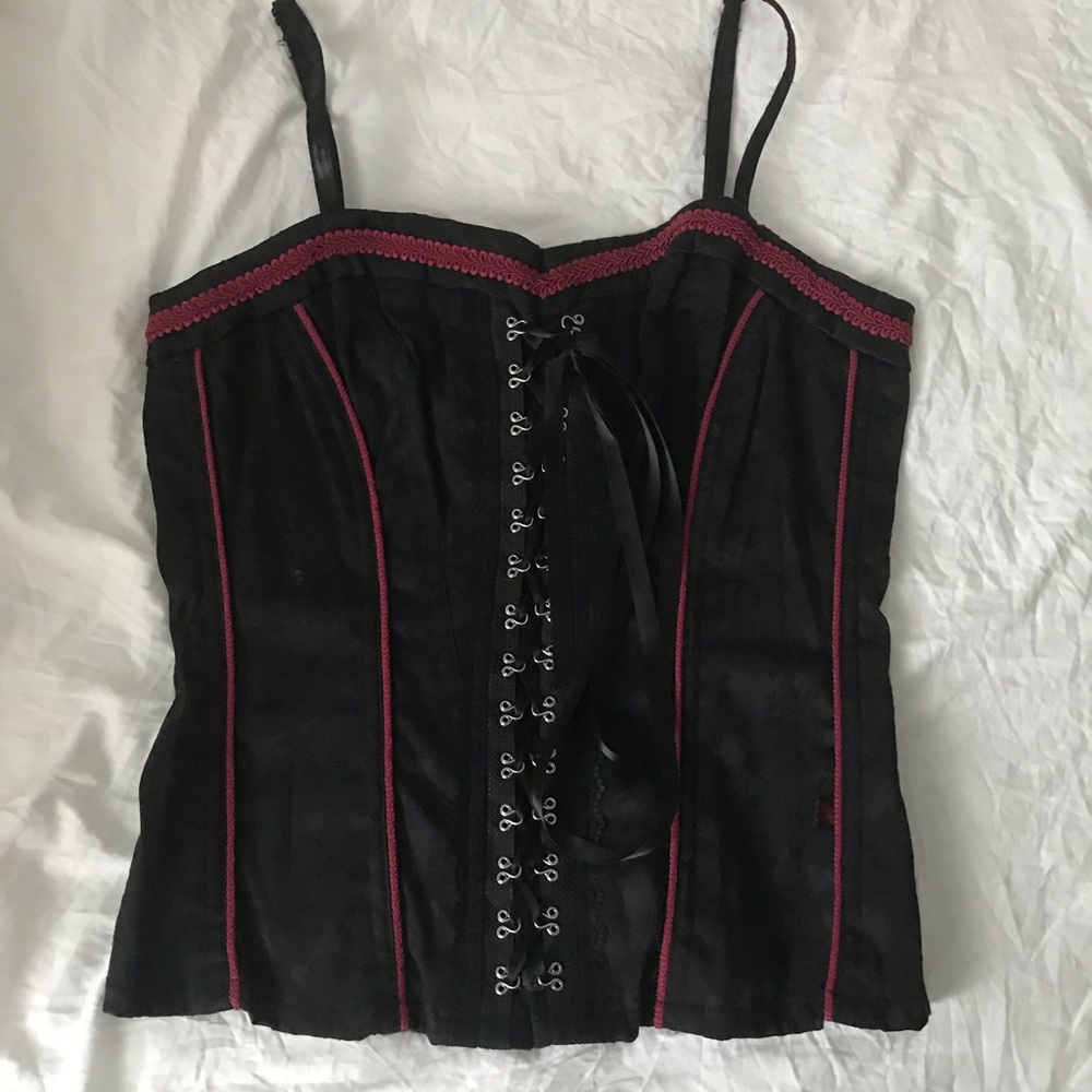 Tripp NYC Corset Top Vintage